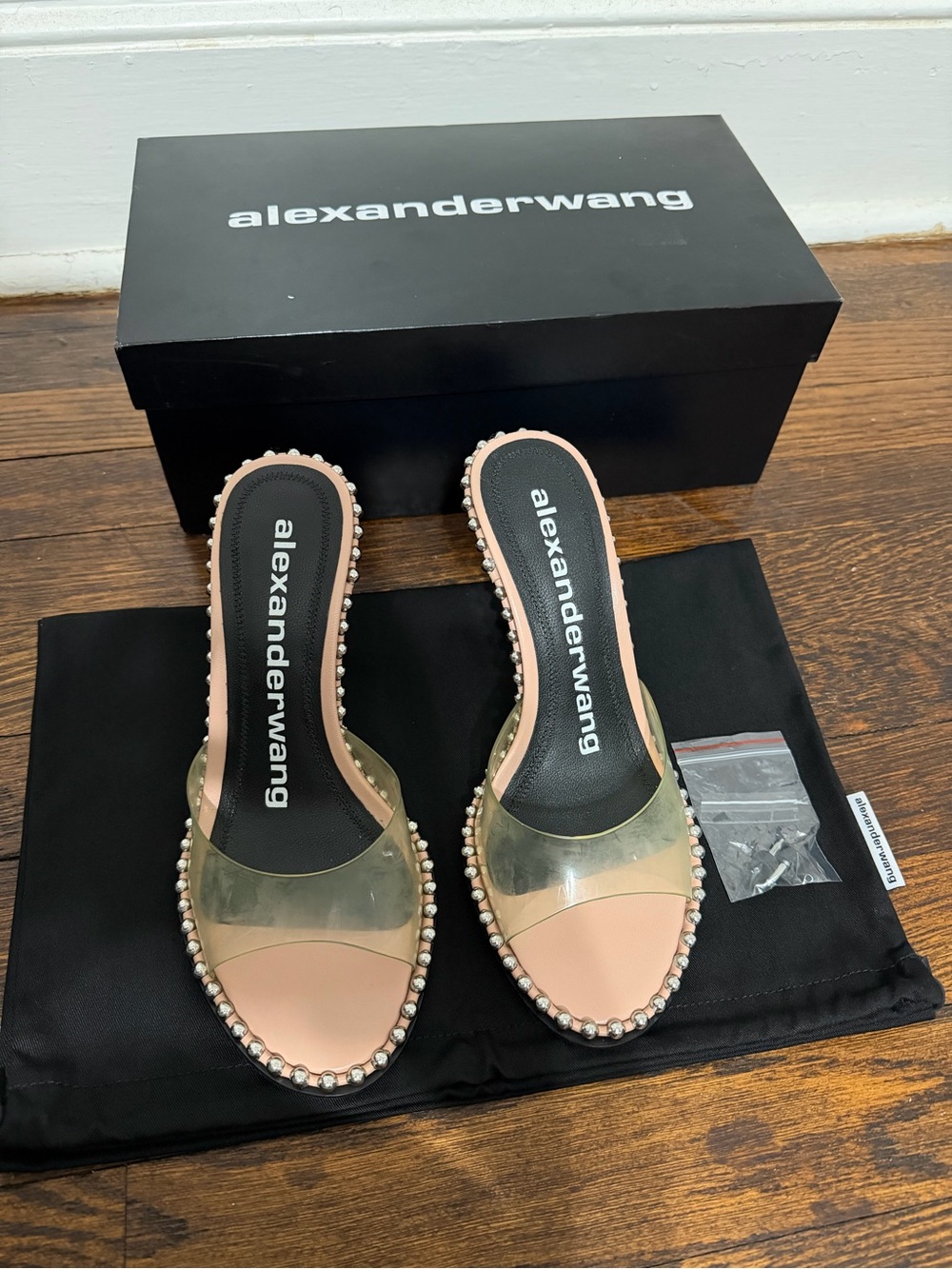 Alexander Wang Nova 95 Mule Calf/ PVC